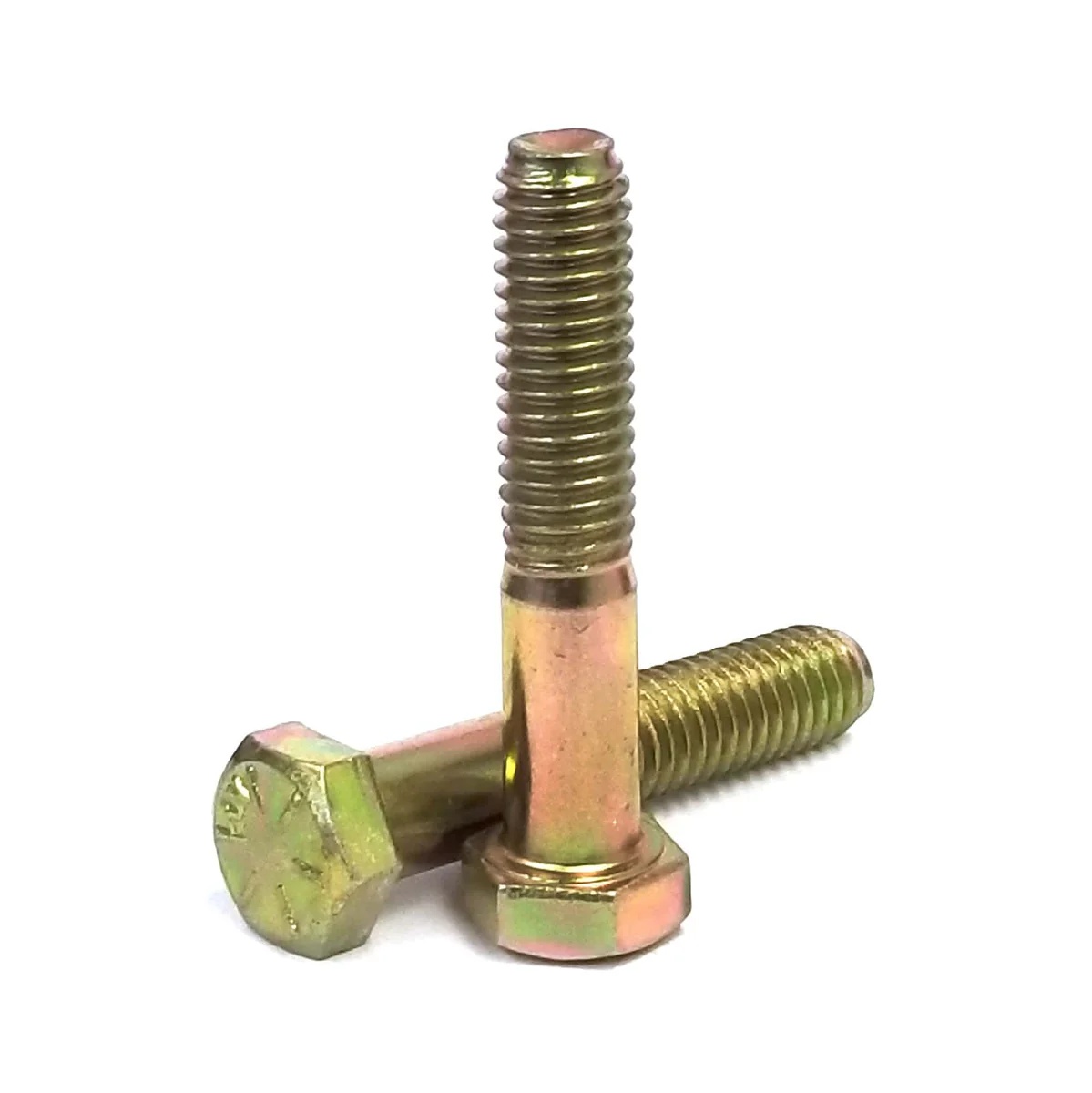 Picture of Brighton Best BR458546 3/4"-16X1 3/4",(Ft) Hex Cap Screws Grade 5 Fine Med. Carbon Zinc Yellow Cr+6